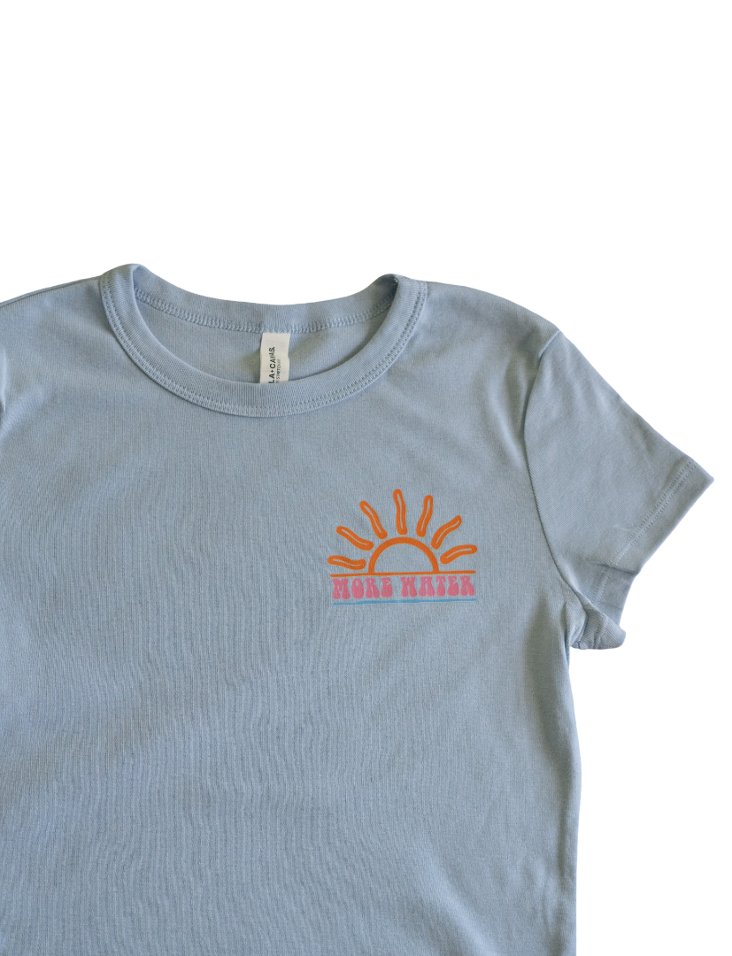 Groovy Sunset Baby Tee