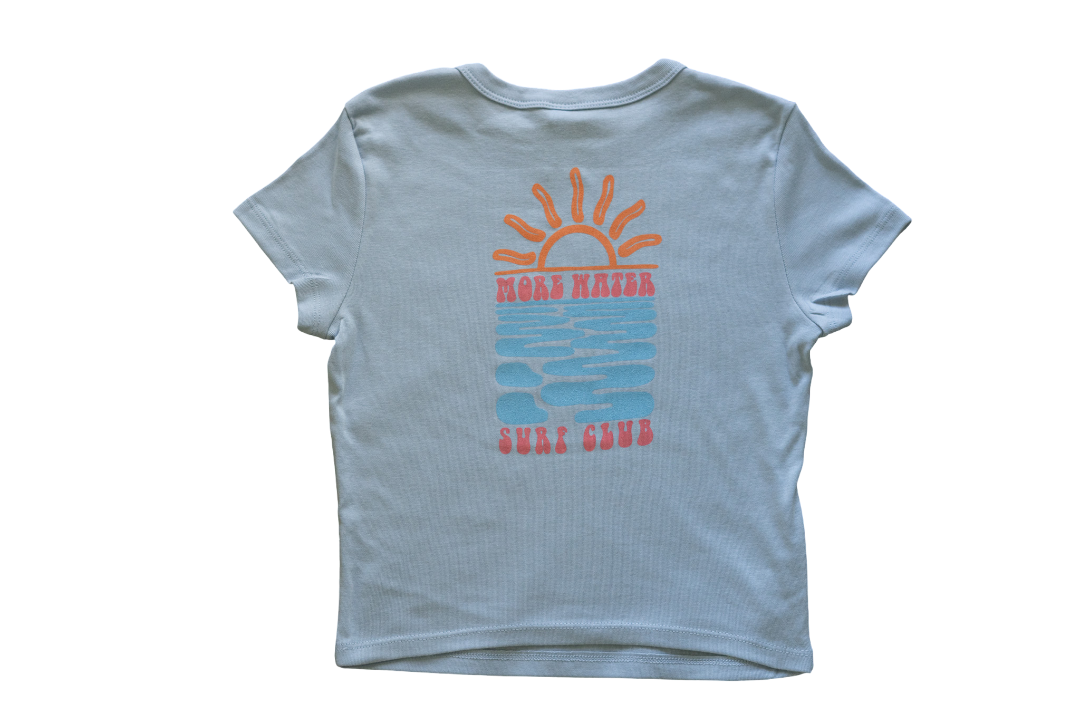 Groovy Sunset Baby Tee