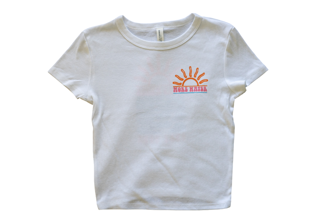 Groovy Sunset Baby Tee