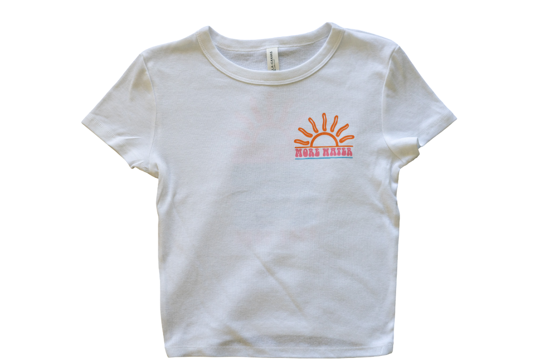 Groovy Sunset Baby Tee