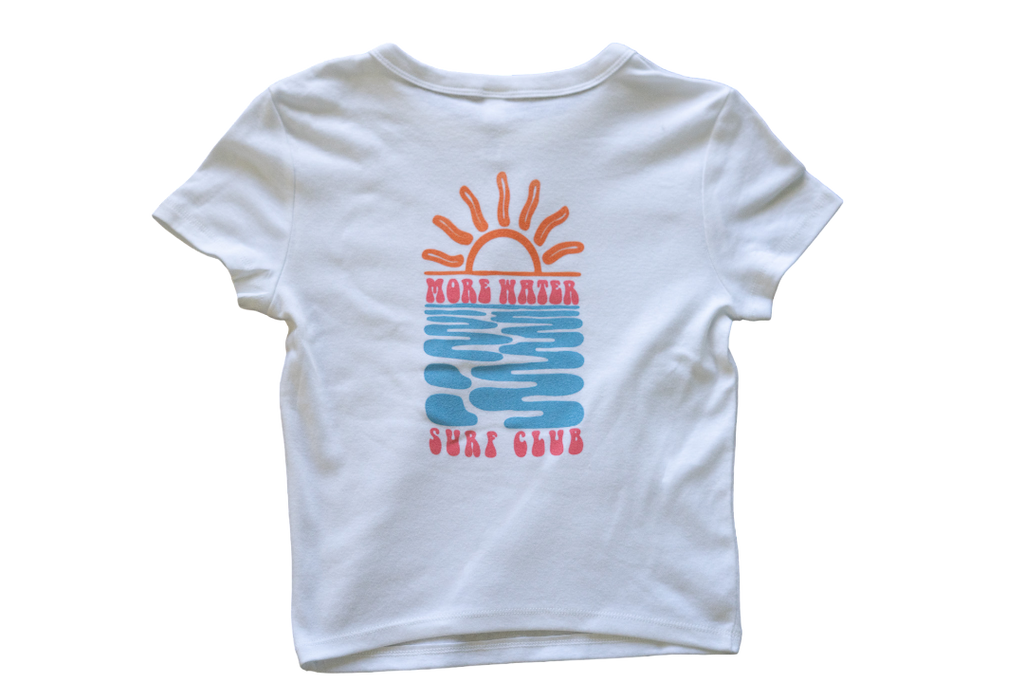 Groovy Sunset Baby Tee