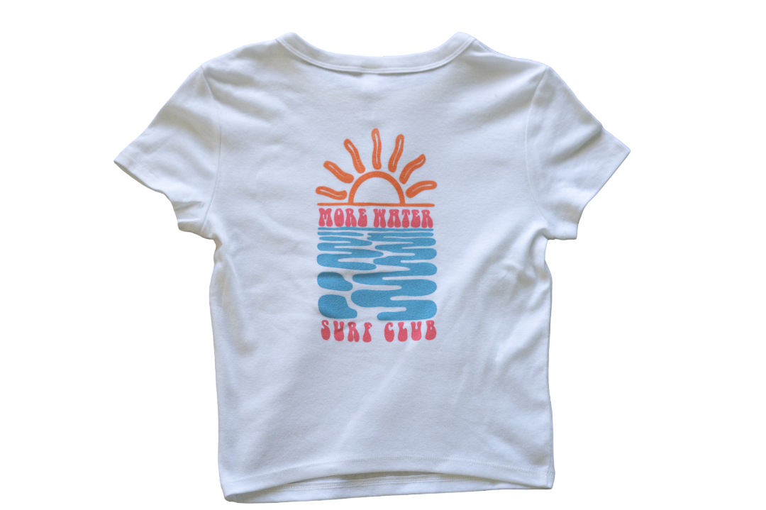 Groovy Sunset Baby Tee